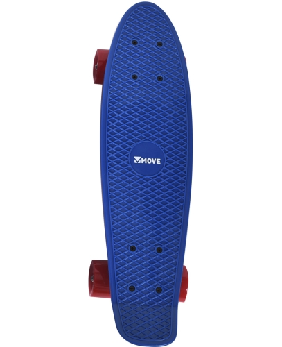 Move Old School Skateboard blue